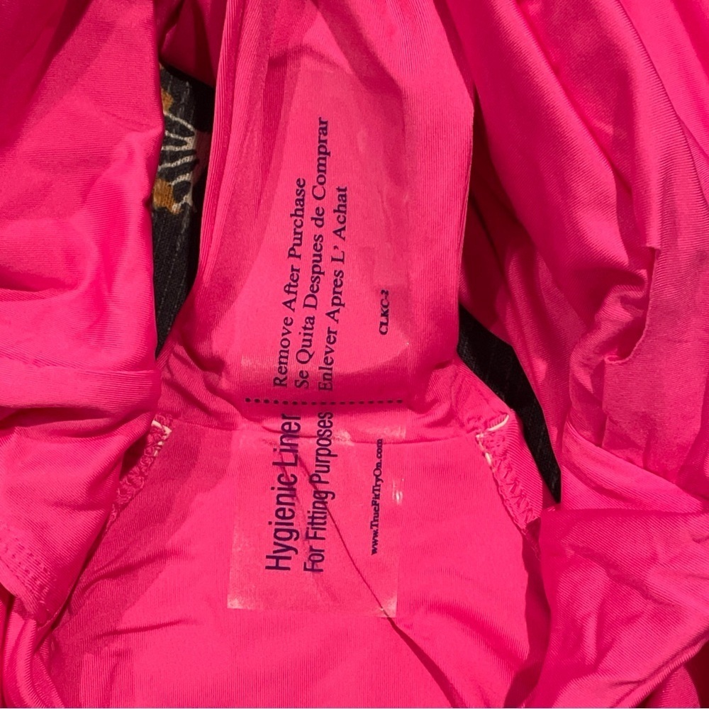 Trina Turk Monaco Halter One Piece Swimsuit Rose Size 10 - Picture 12 of 14